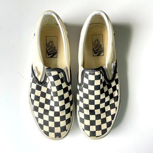 Checkered Vans